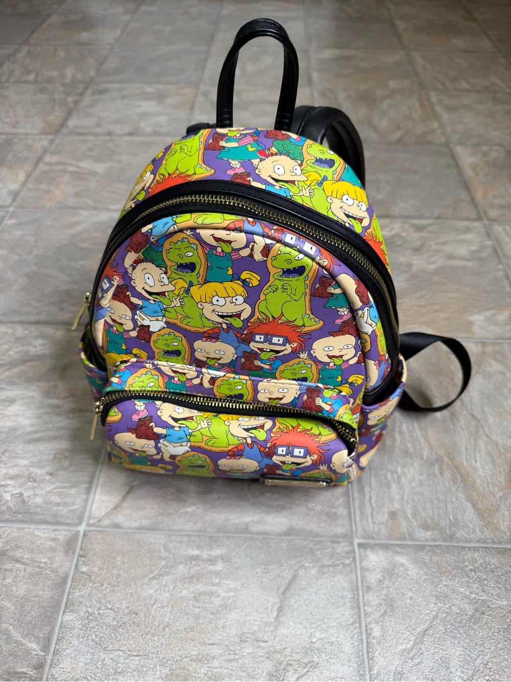 Loungefly The Rugrats Mini Backpack Size Small Classic Cartoon Preowned